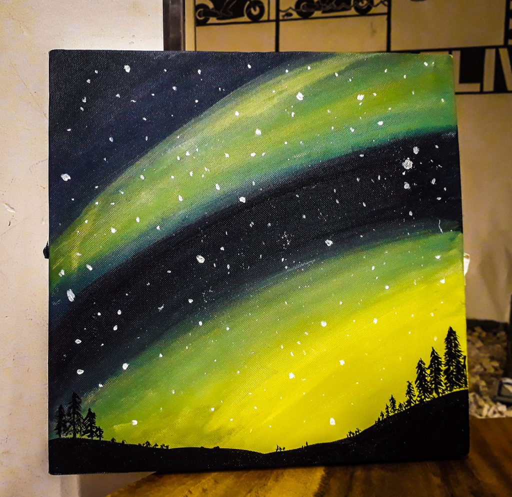 Aurora painting