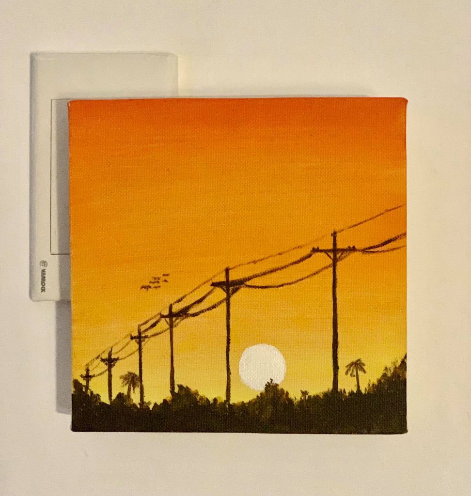 Sunset painting